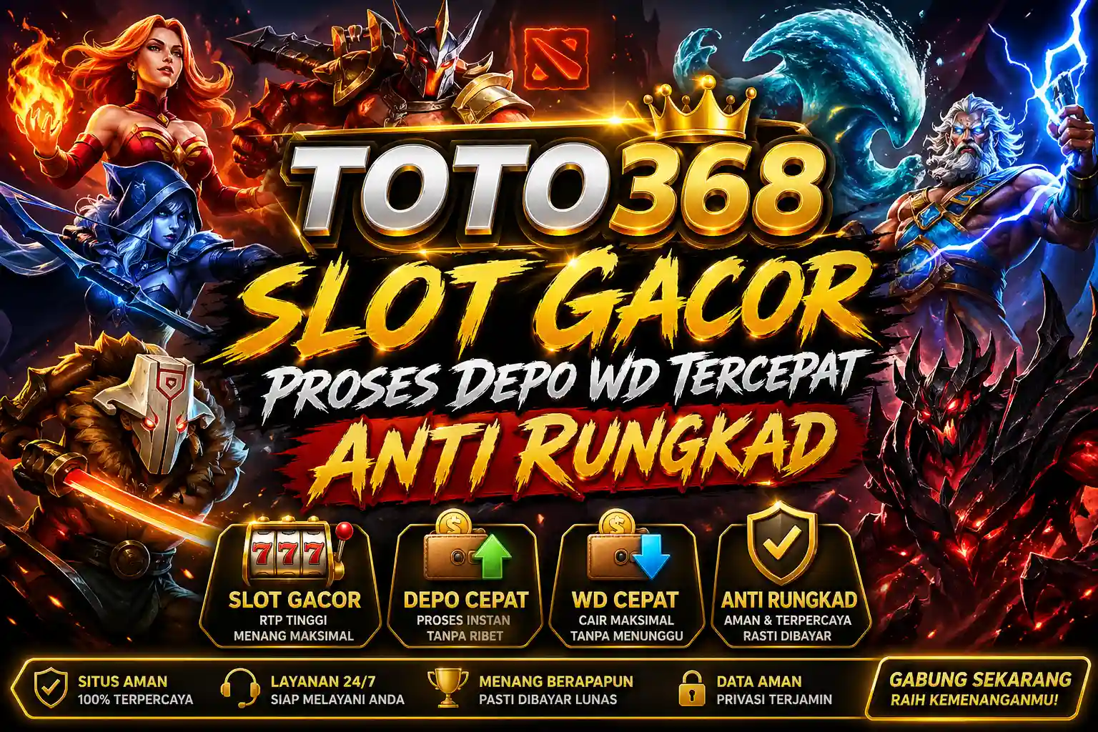 TOTO368 : Situs Pasang Mimpi Bandar Togel 4D 3D 2D Terpercaya Pasaran SGP